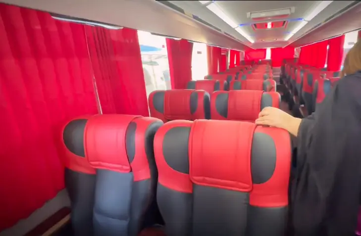 daewoo gold class bus interior