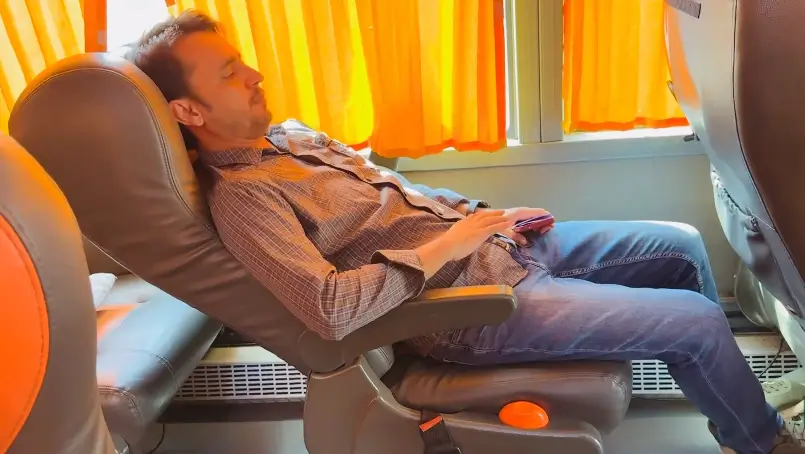 daewoo gold class bus seat recline